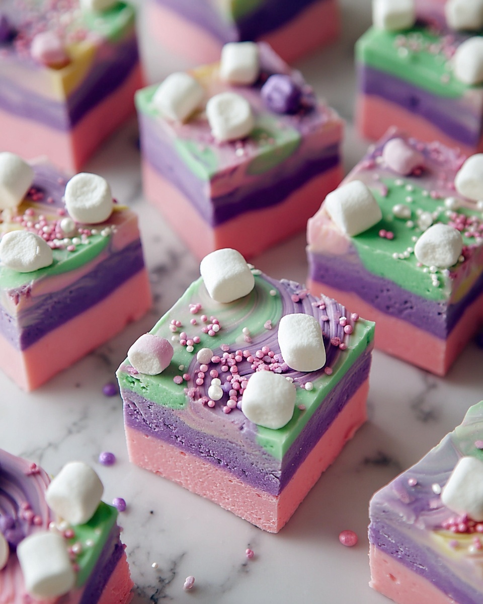 Unicorn Fudge Recipe - Recipe Image