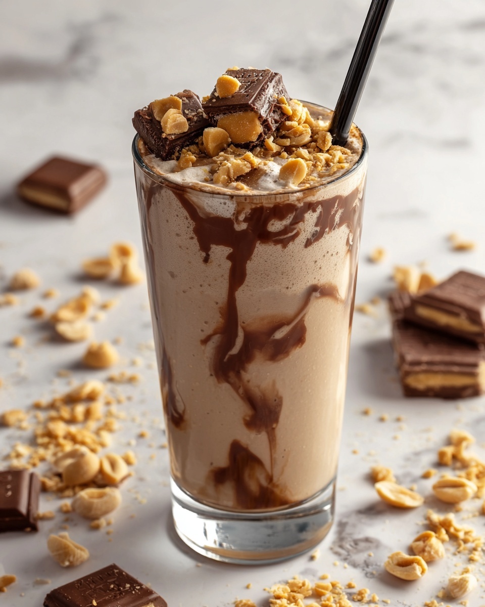 Peanut Butter Cup Smoothie Recipe - Recipe Image