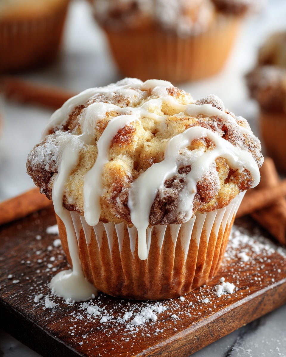 Cinnamon Roll Muffins Recipe - Recipe Image