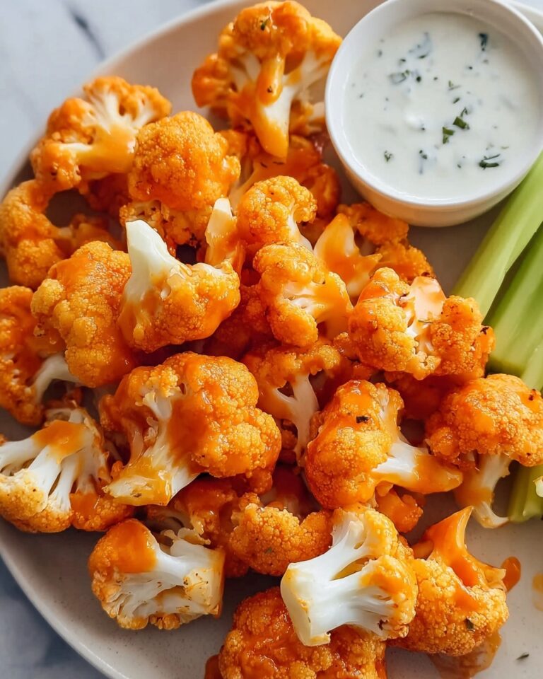 Air Fryer Buffalo Cauliflower Recipe