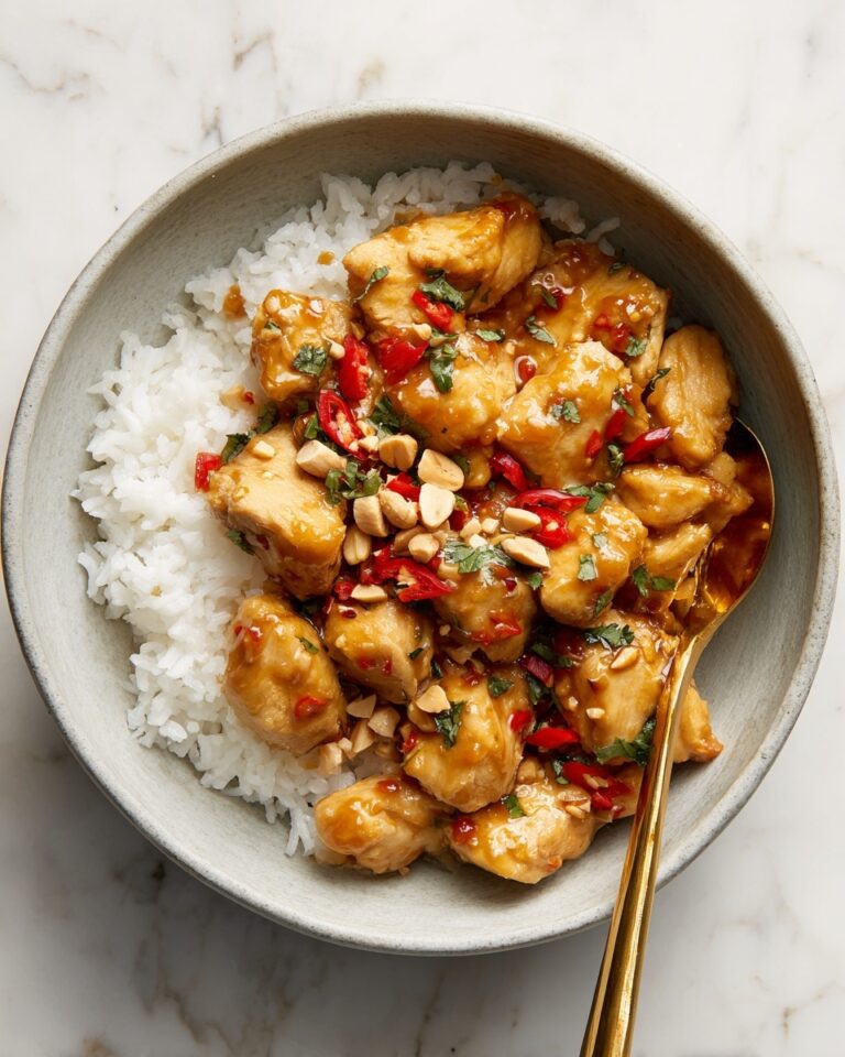 Creamy Slow Cooker Peanut Chicken Recipe
