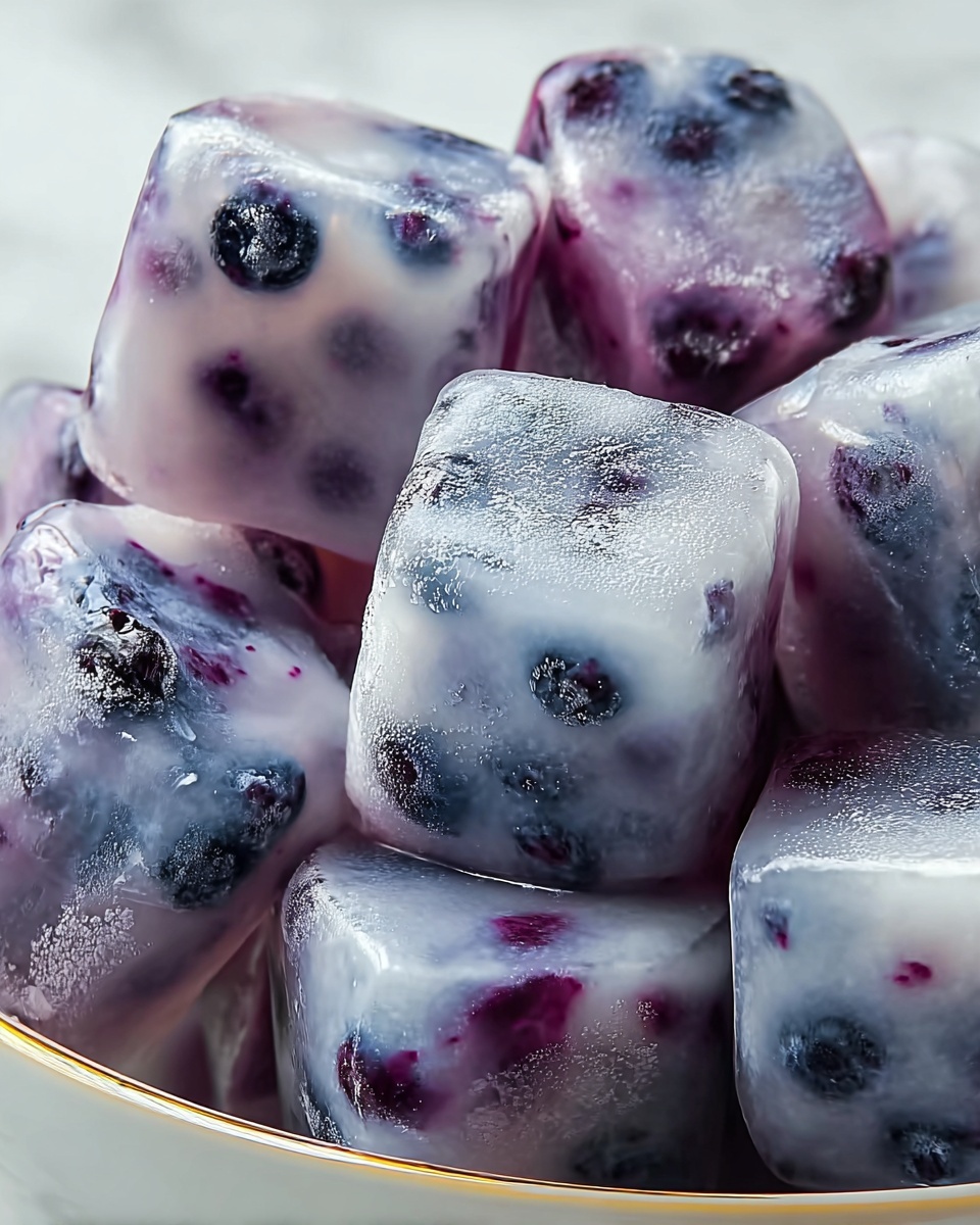 Frozen Yogurt-Dipped Blueberries Recipe - Recipe Image