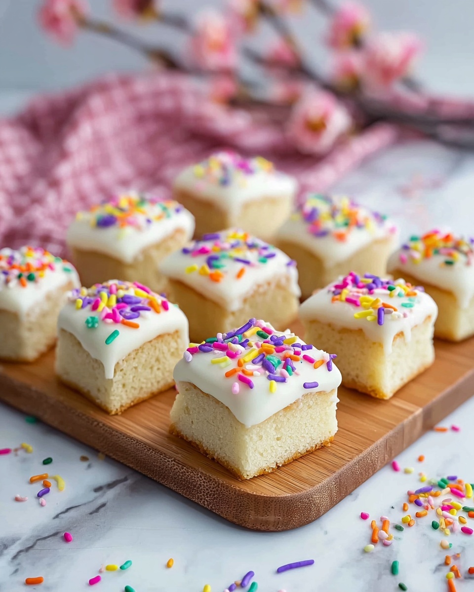 Frosted Easter Blondies Recipe - Recipe Image
