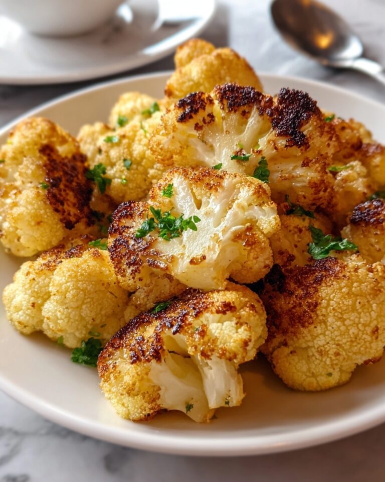 Crispy Roasted Cauliflower Recipe