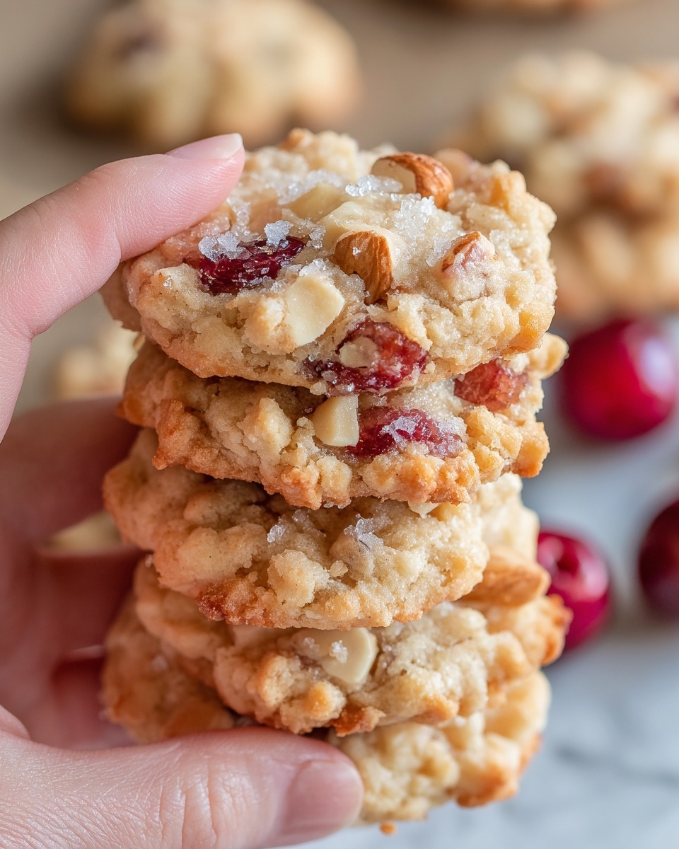 Cherry Almond Amish Sugar Cookies Recipe - Recipe Image