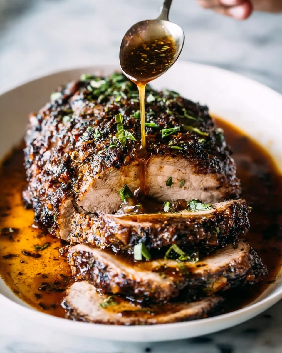 Slow-Cooked Mediterranean Lamb Shoulder Recipe - Recipe Image