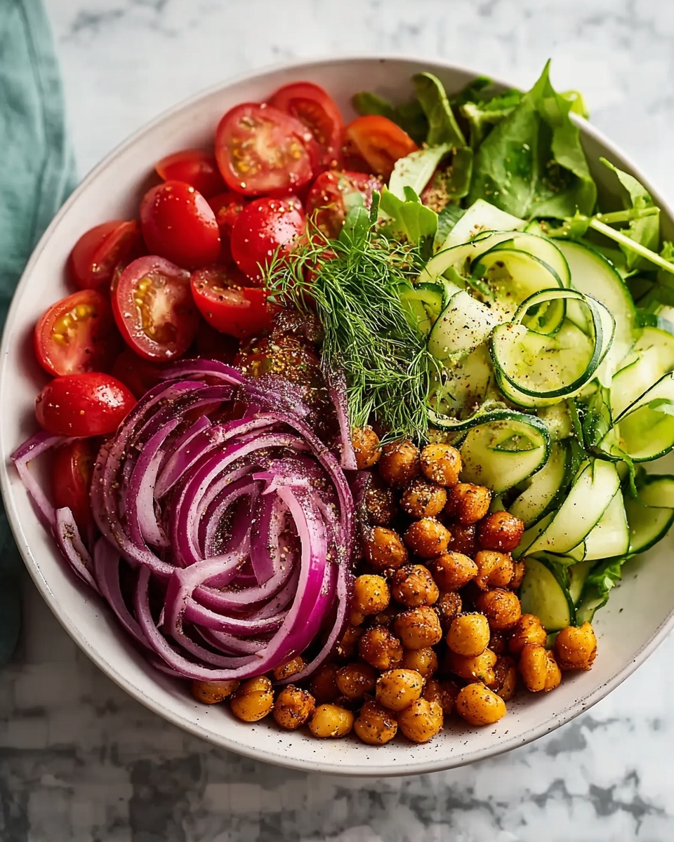 Vegan Salad Bowl Recipe - Recipe Image
