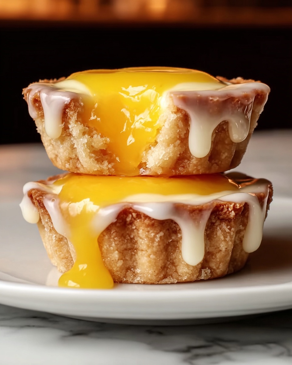 Peach Bar Cookie Cups Recipe - Recipe Image