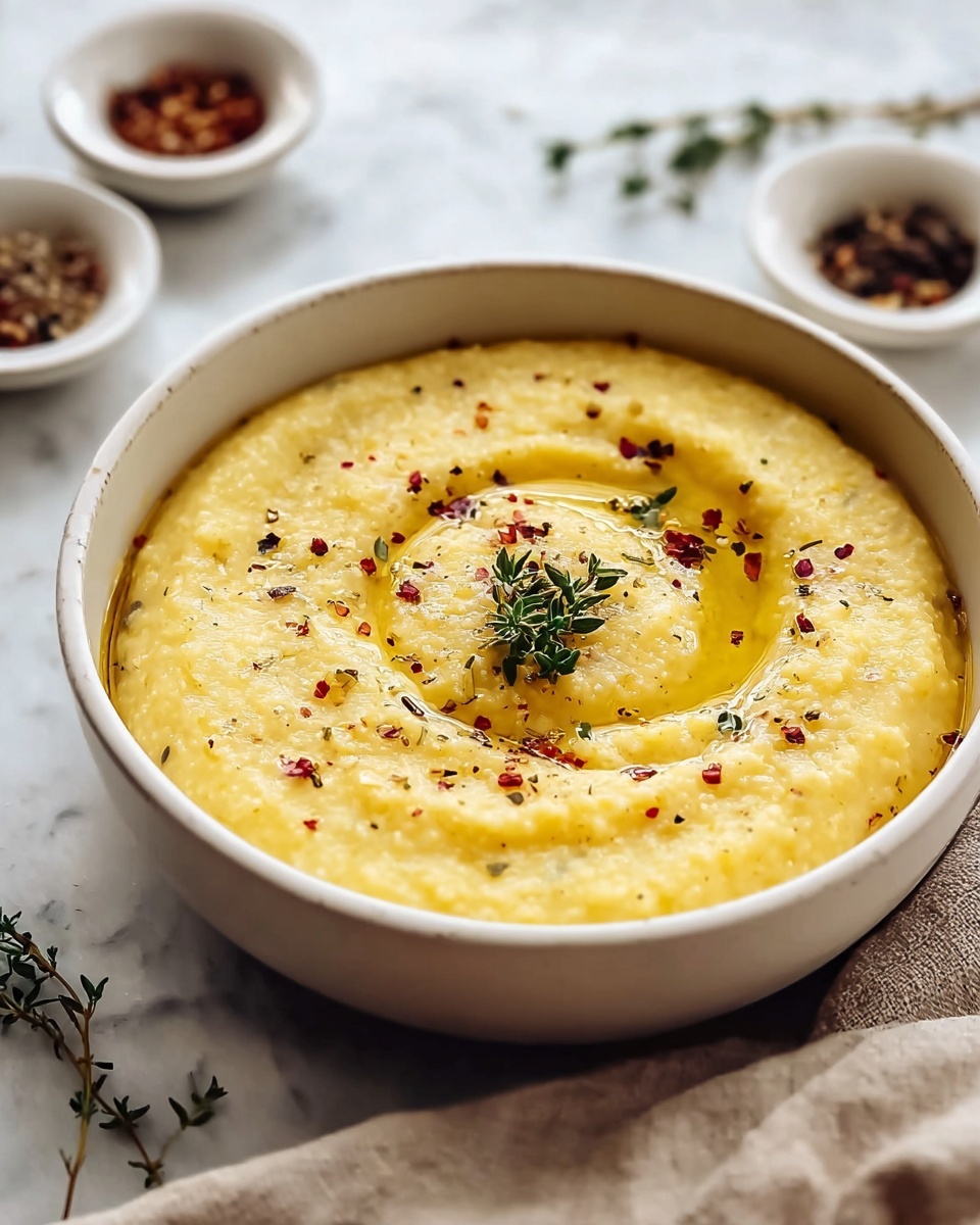 Italian Polenta With Parmesan Recipe - Recipe Image