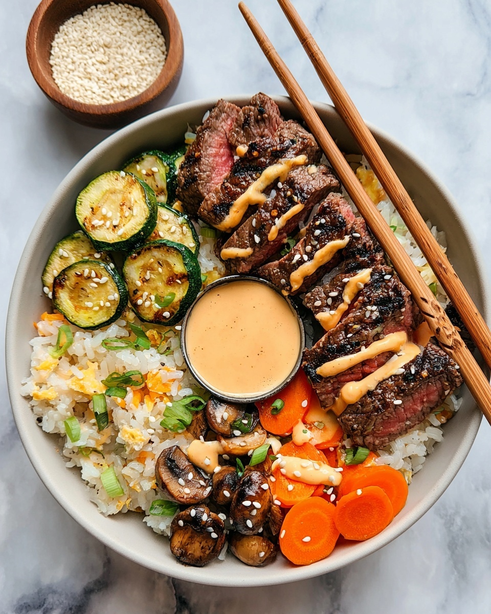 Hibachi Steak Bowls Recipe - Recipe Image