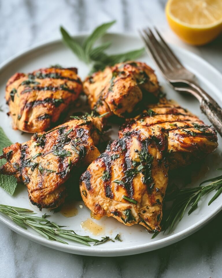Lemon Herb Grilled Chicken Recipe