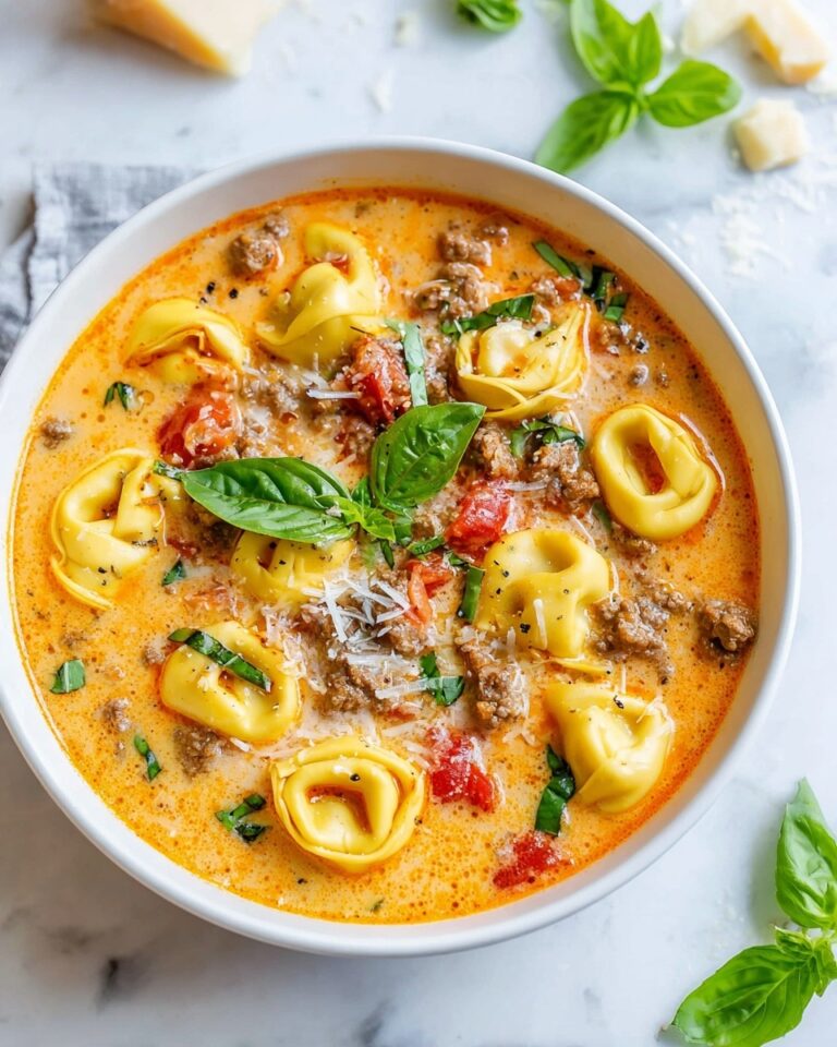 Creamy Sausage Tortellini Soup Recipe