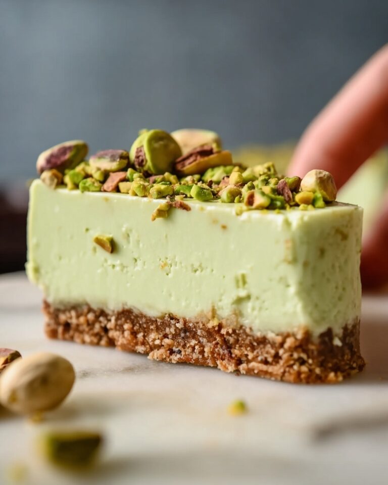 Decadent Pistachio Cream Cheesecake Recipe