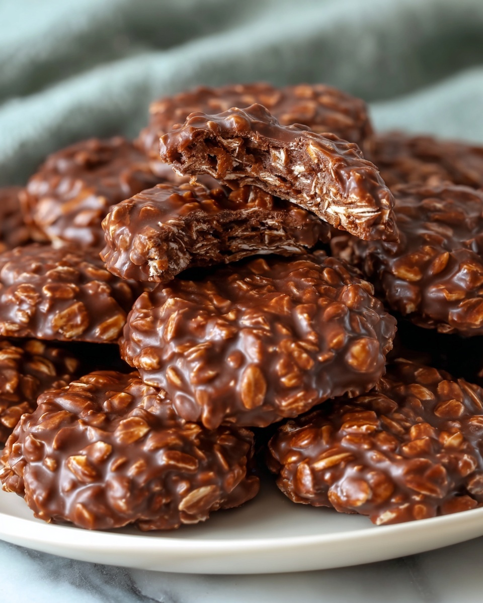 Chocolate No-Bake Cookies Recipe - Recipe Image