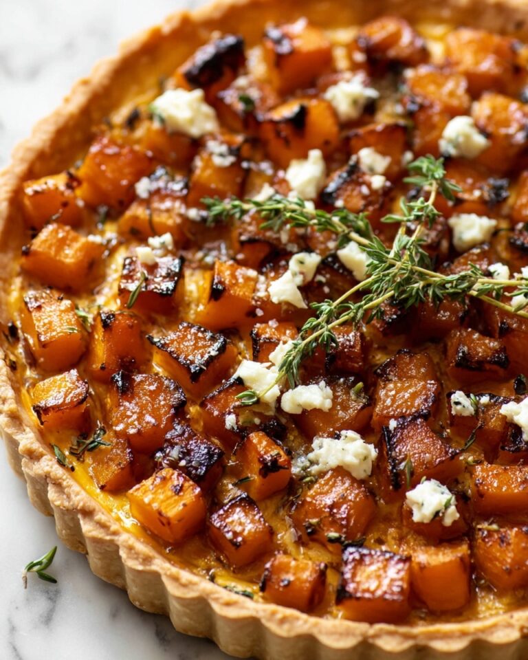 Savory Butternut Squash Pie Recipe