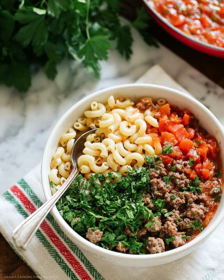 One Pot Goulash Recipe