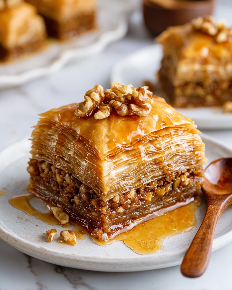 Homemade Baklava Recipe - Recipe Image