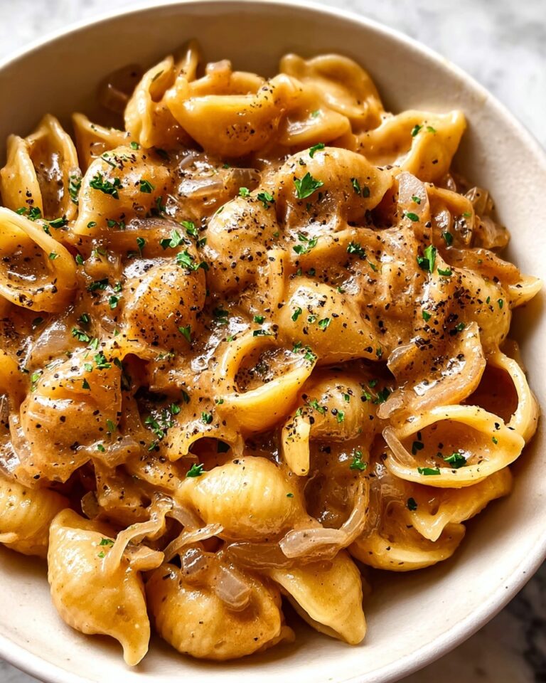 French Onion Pasta Recipe