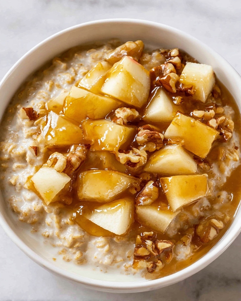 One Pot Apple Cinnamon Oatmeal Recipe - Recipe Image