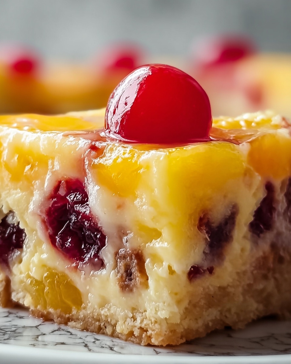 Pineapple Upside Down Cake Fudge Recipe - Recipe Image