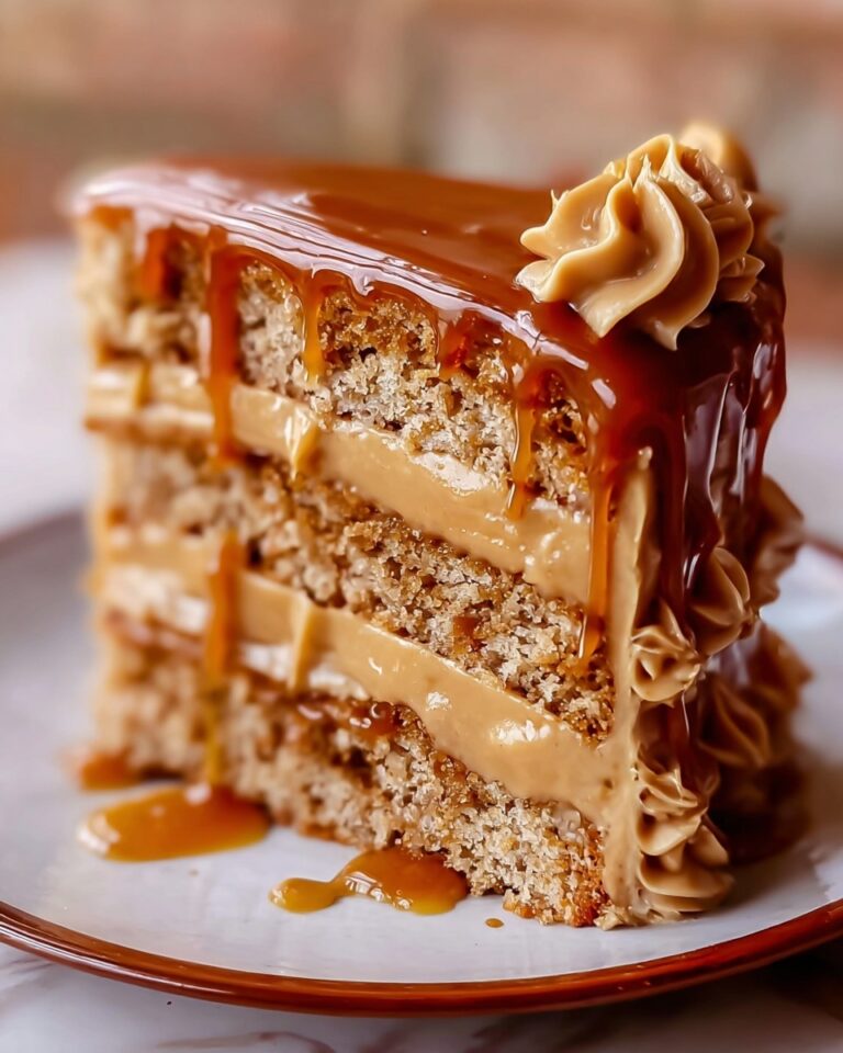 Butterscotch Cake with Caramel Frosting Recipe