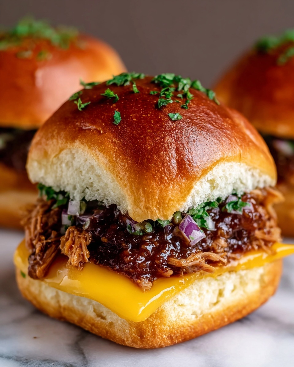 BBQ Chicken Sliders: The Ultimate Mini Burgers Recipe - Recipe Image