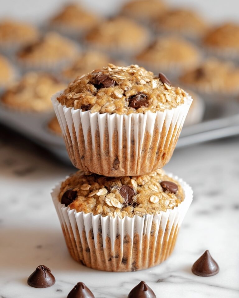 Oatmeal Chocolate Chip Muffins Recipe