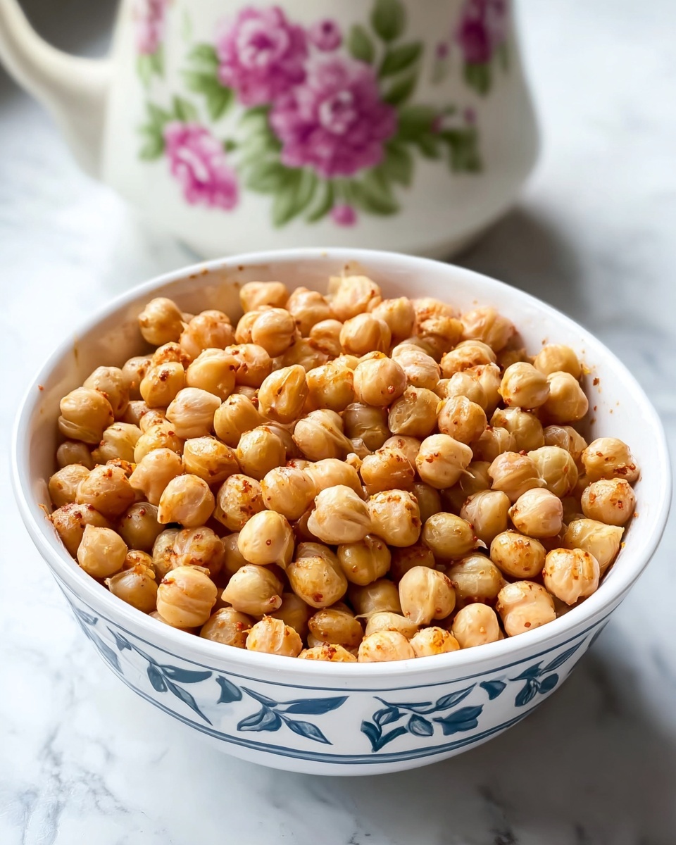 Crispy Curry Roasted Chickpeas for Delicious Healthy Snacks Recipe - Recipe Image