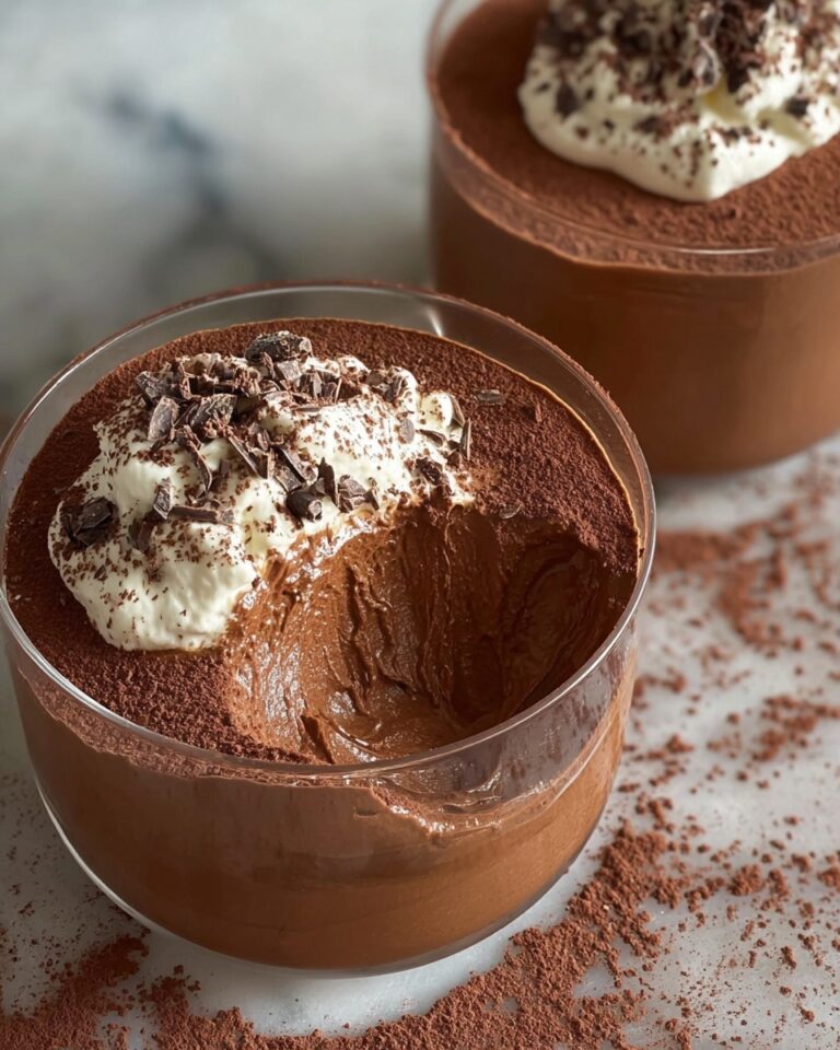 Decadent Dark Chocolate Mousse Recipe