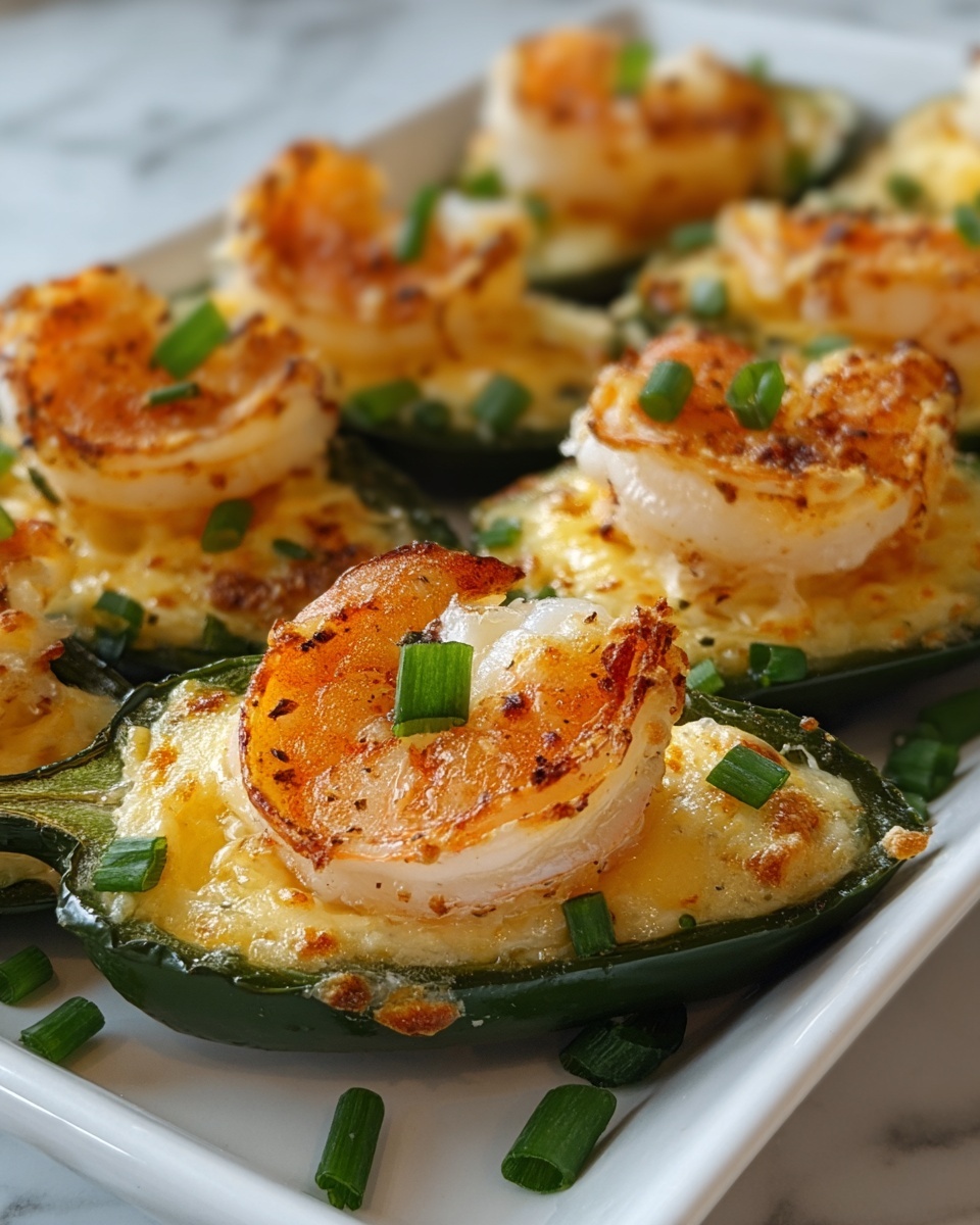 Fiery Cajun Shrimp Stuffed Jalapeños Recipe - Recipe Image