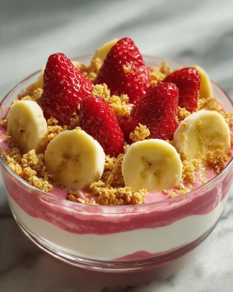 Strawberry Crunch Banana Pudding Recipe