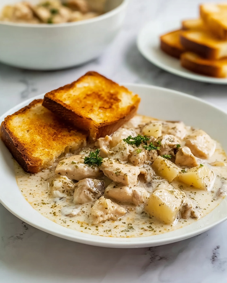 Garlic Parmesan Crockpot Chicken and Potatoes Recipe - Recipe Image