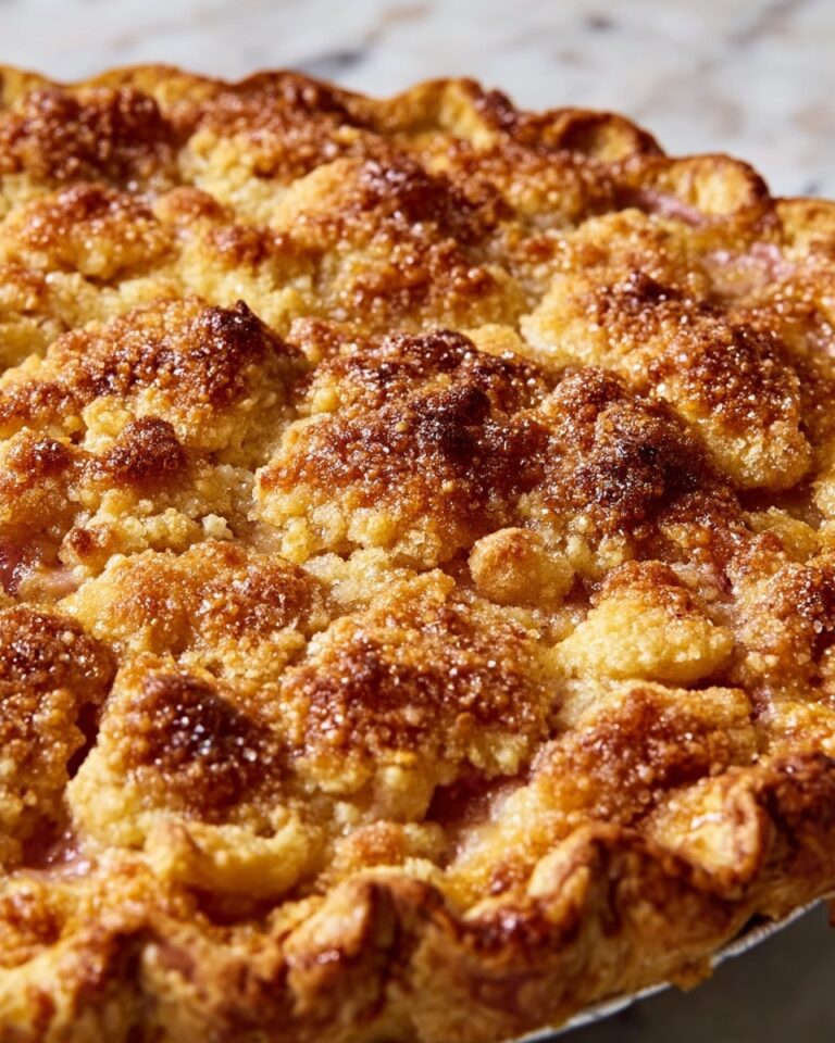 Dutch Rhubarb Pie Recipe