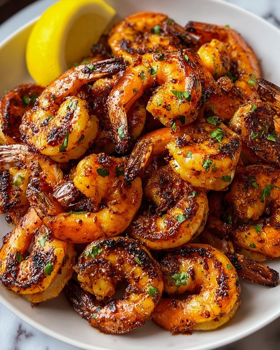 Easy Cajun Blackened Shrimp Recipe - Recipe Image