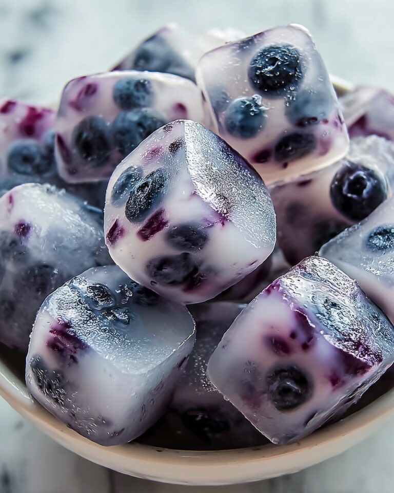 Frozen Yogurt-Dipped Blueberries Recipe