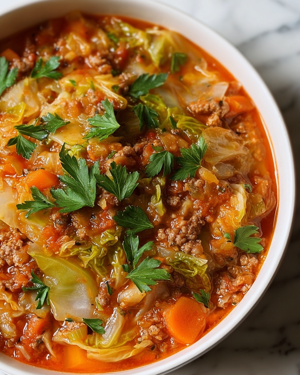 Low Carb Unstuffed Cabbage Casserole Recipe - Recipe Image