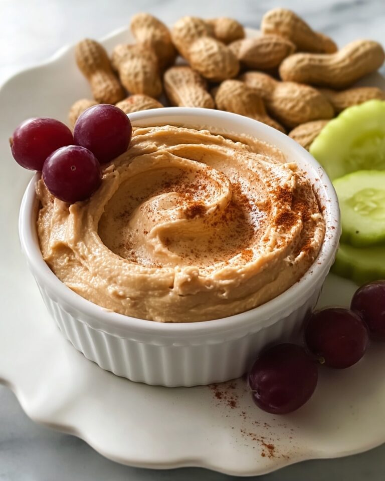 Spiced Peanut Butter Yogurt Dip Recipe
