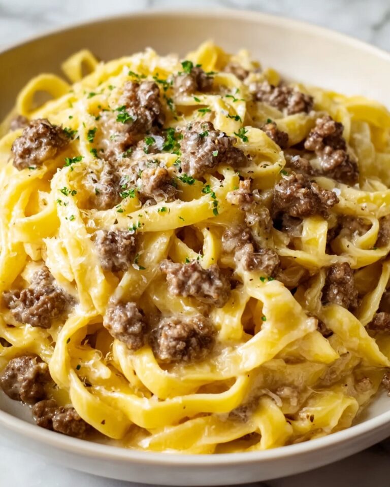 Creamy Cheesy Garlic Butter Linguine Recipe