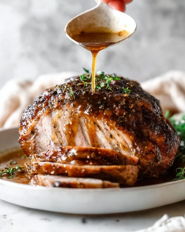 Slow-Cooked Mediterranean Lamb Shoulder Recipe