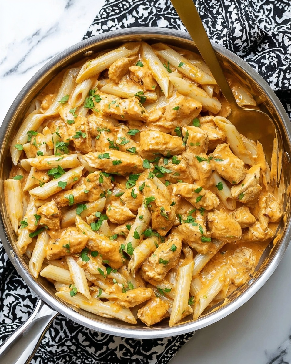 One Pot Creamy Cajun Chicken Pasta Recipe - Recipe Image
