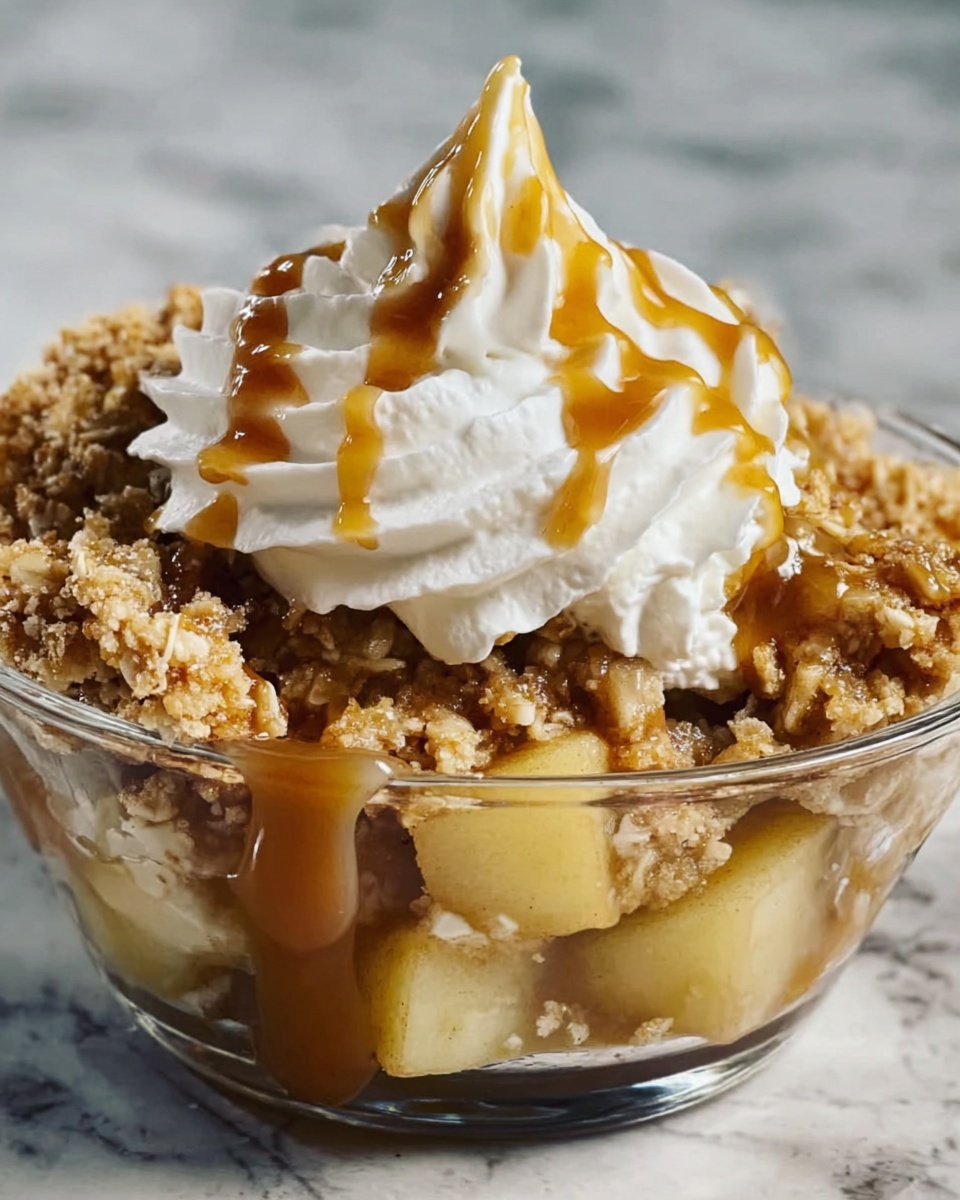Caramel Apple Crisp Recipe - Recipe Image