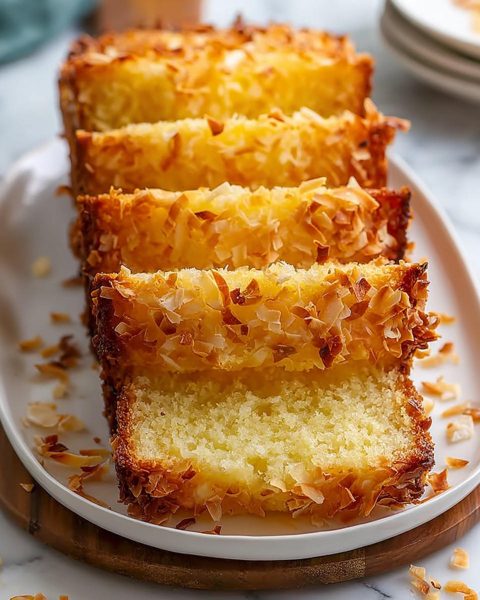 Tropical Maui Pineapple Coconut Bread Recipe - Recipe Image