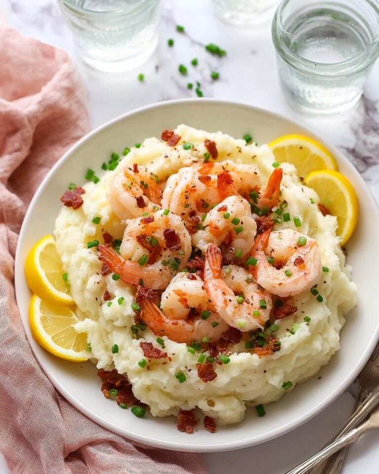 Low Carb Keto Shrimp and Grits Recipe