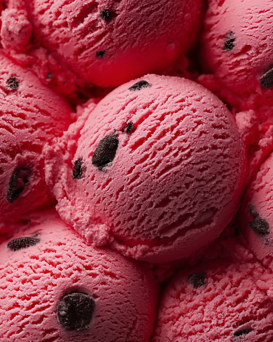 Watermelon Ice Cream Recipe - Recipe Image