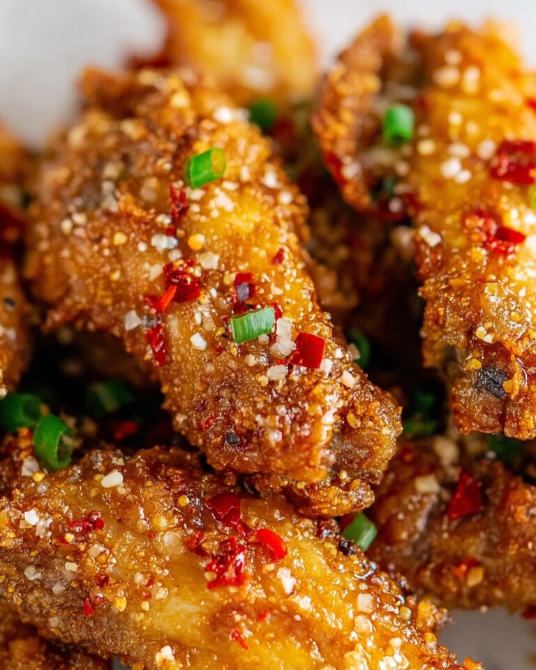 Chinese Salt and Pepper Chicken Wings Recipe