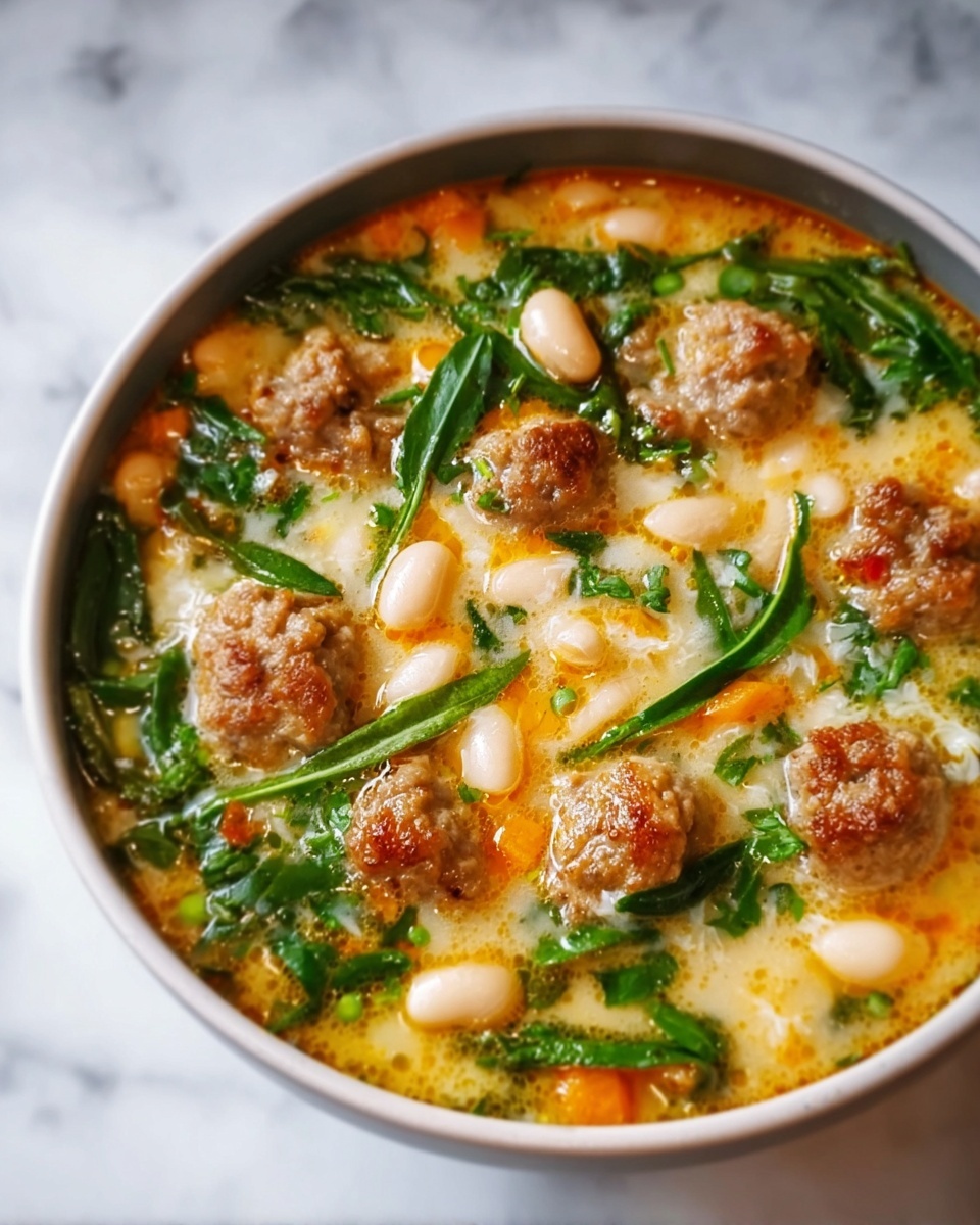 Sausage White Bean Soup Recipe - Recipe Image