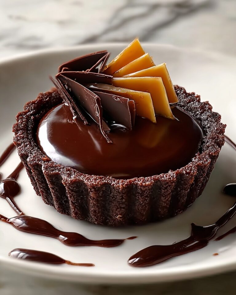 Salted Caramel Chocolate Tart Recipe