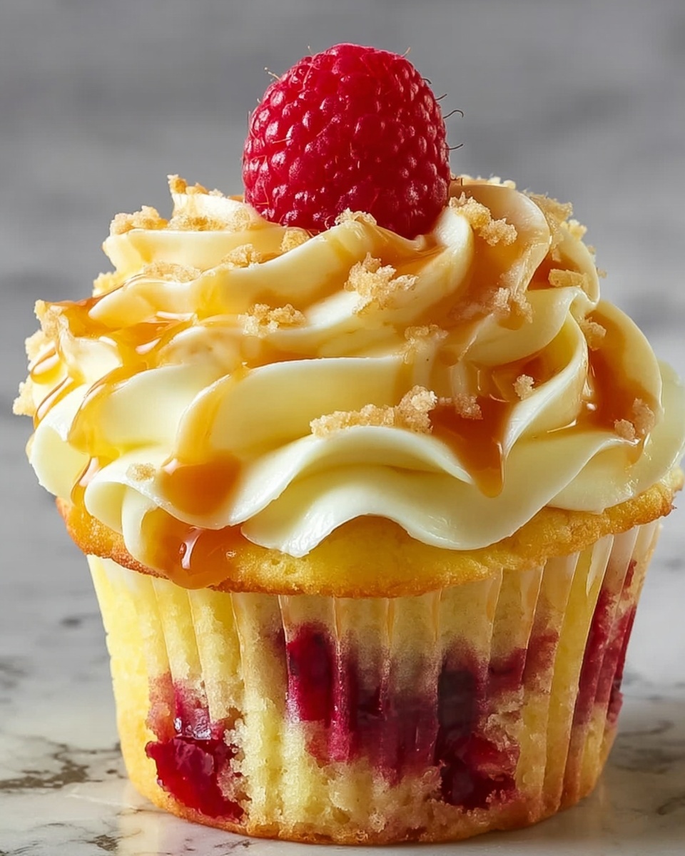 Raspberry Lemon Heaven Cupcakes Recipe - Recipe Image