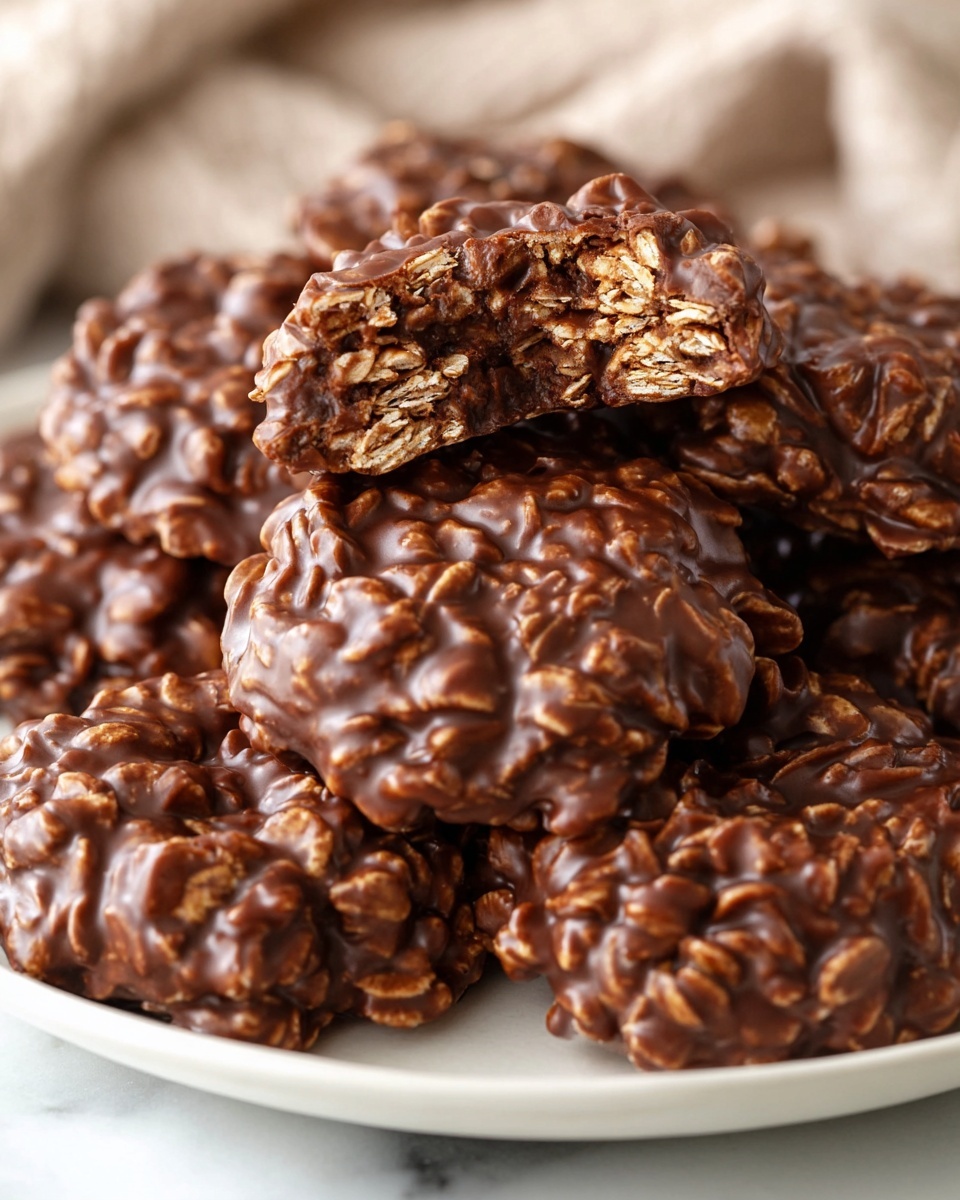 Chocolate No-Bake Cookies Recipe - Recipe Image
