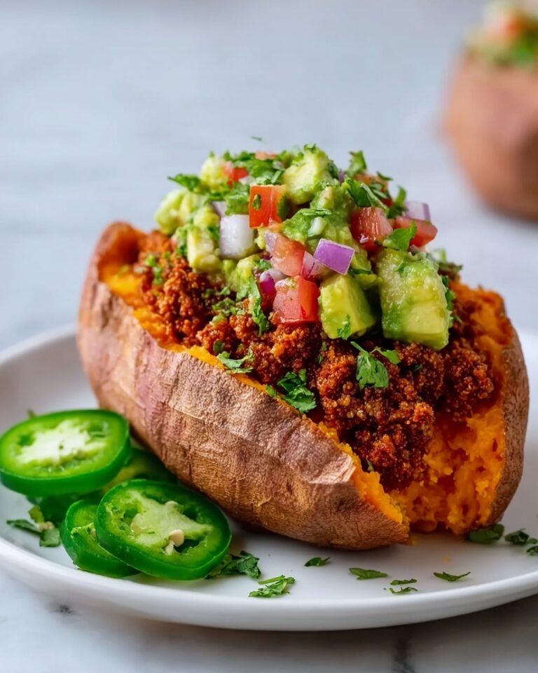 Taco Stuffed Sweet Potatoes Recipe
